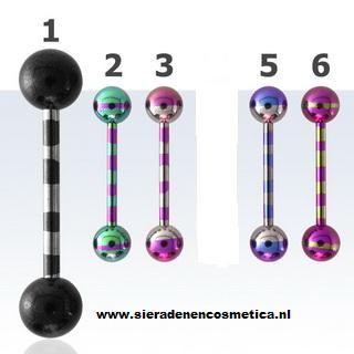 Gekleurd Staal, Diverse kleuren