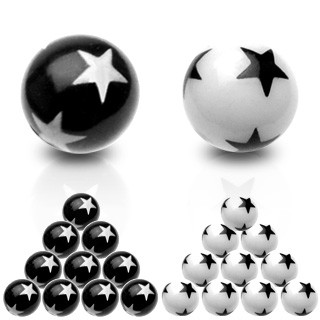 Balletje, Plastic met sterren