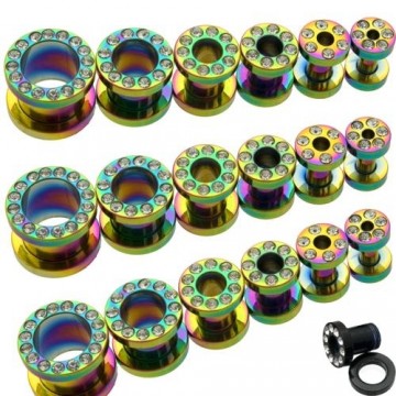 Rainbow Strass, 2mm/4mm/5mm