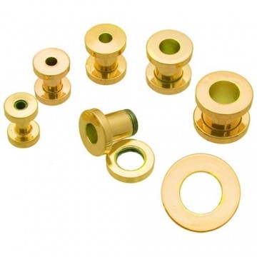 Titanium Gold, 1.6mm/3mm/5mm/6mm