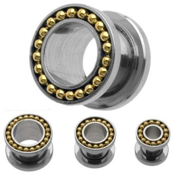 Tunnel Gold Chain, 5mm/ 6mm/ 10mm