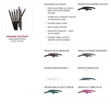 Oogpotlood - KR01
