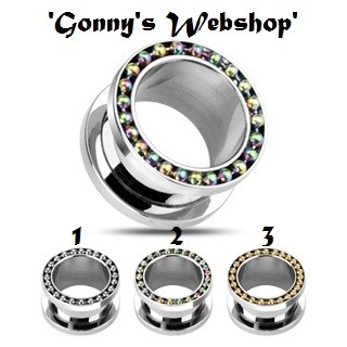 Tunnel, Chain Diverse Kleuren 6mm/8mm/10mm