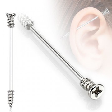 Tragus Steel, Screw Large