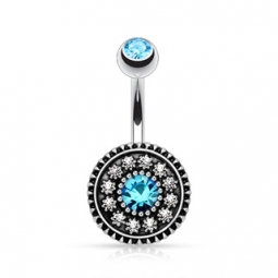 Navelpiercing, Vintage Shield