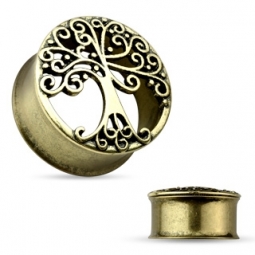 Tunnel, Tree of Life, Brons 8mm/10mm/12mm/14mm