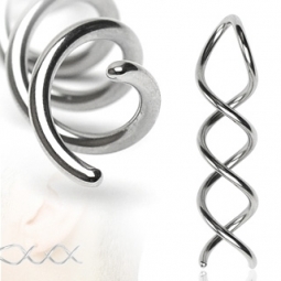 Stretcher Steel, Curly (2)  2 mm