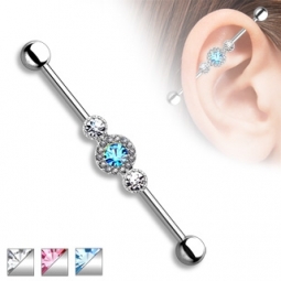 Tragus / Barbell, 38 mm lang