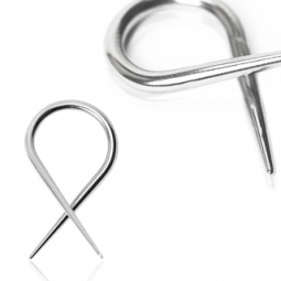 Stretcher Steel, Curly (3)  1.6mm/ 2 mm