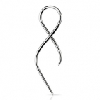 Stretcher Steel, Curly  2mm/2,5 mm