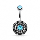 Navelpiercing, Vintage Shield