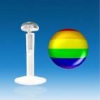 Rainbow, Plastic Staafje